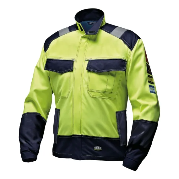 Hi-Vis Polytech Plus multifunkcionális kabát - sárga - 46, Szín: sárga, Méret: 46