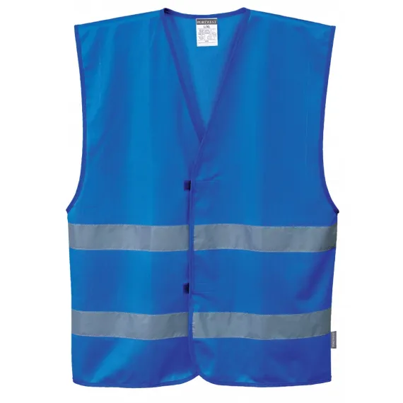 F474 - Jól láthatósági mellény - királykék - XXL/3XL, Szín: királykék, Méret: XXL/3XL