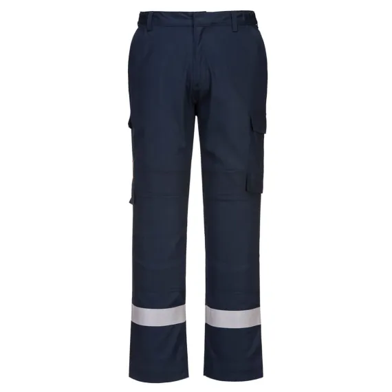 FR401 - Bizflame Plus kéttónusú nadrág - tengerészkék - M, Szín: tengerészkék, Méret: M