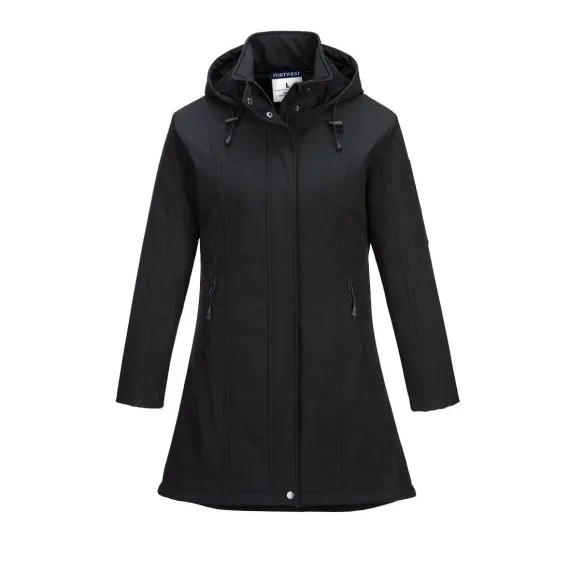 TK42 - Carla Softshell kabát - fekete - XL, Szín: fekete, Méret: XL