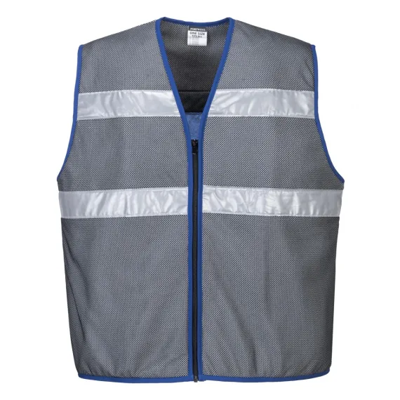CV01 - Hűtő mellény - szürke - L/XL, Szín: szürke, Méret: L/XL