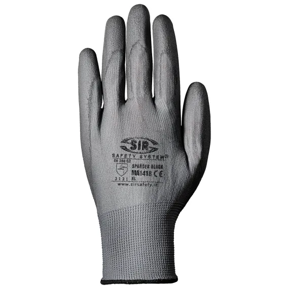 Spandex Black kesztyű - szürke - XS, Szín: szürke, Méret: XS