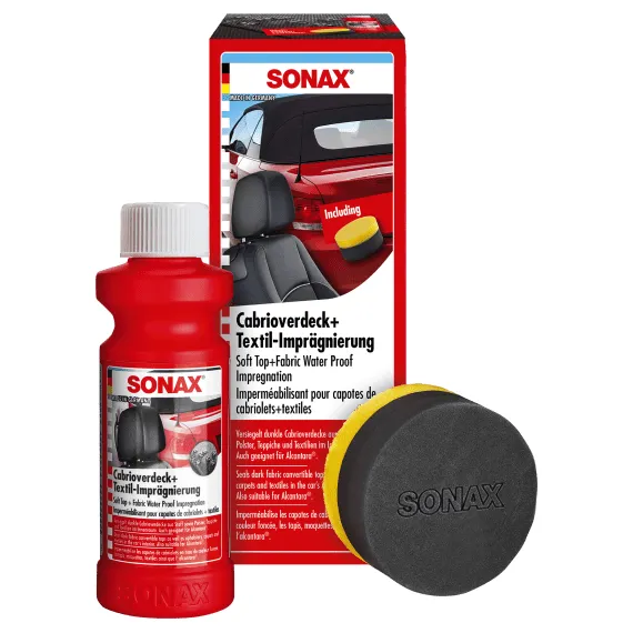 SONAX Kabriótető és textilimpregnáló 250ml