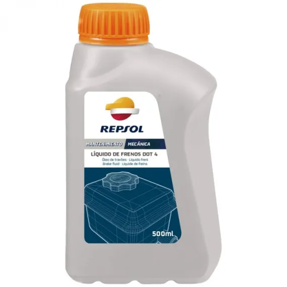 REPSOL LIQUIDO FRENOS DOT-4 500ML