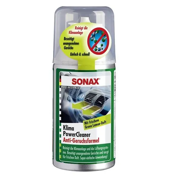 SONAX KLÍMATISZTÍTÓ SPRAY GREEN-LEMON 100ml