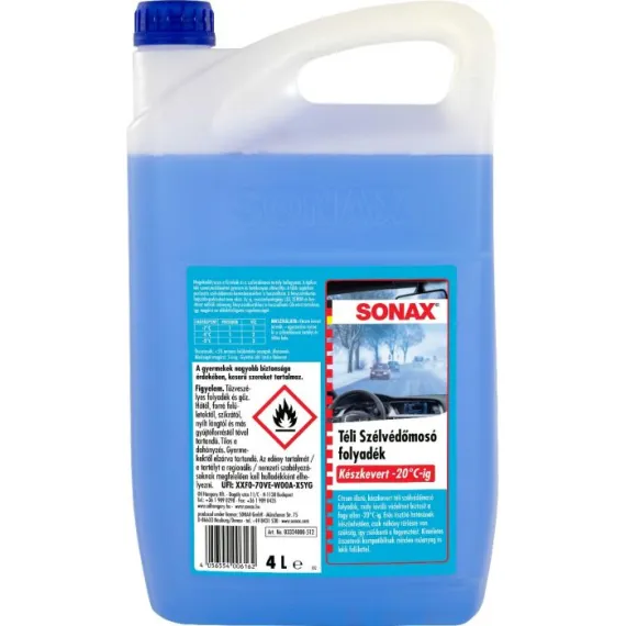 SONAX TÉLI SZÉLVÉDŐMOSÓ CITRUS -20C 4L
