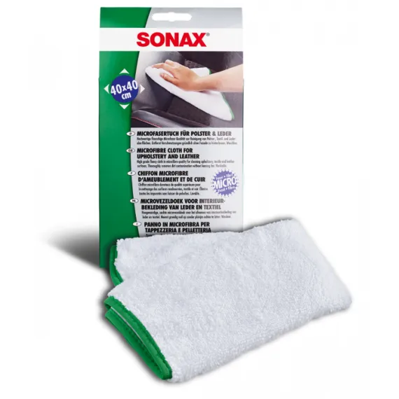 SONAX MIKROSZÁLAS KENDŐ KÁRPIT ÉS BŐR