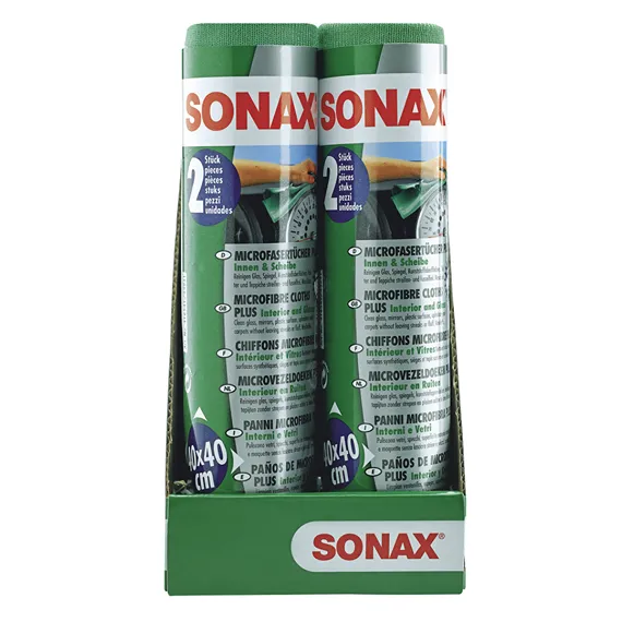 SONAX MIKROSZÁLAS TÖRLŐKENDŐ(BELSŐ) 2 DB