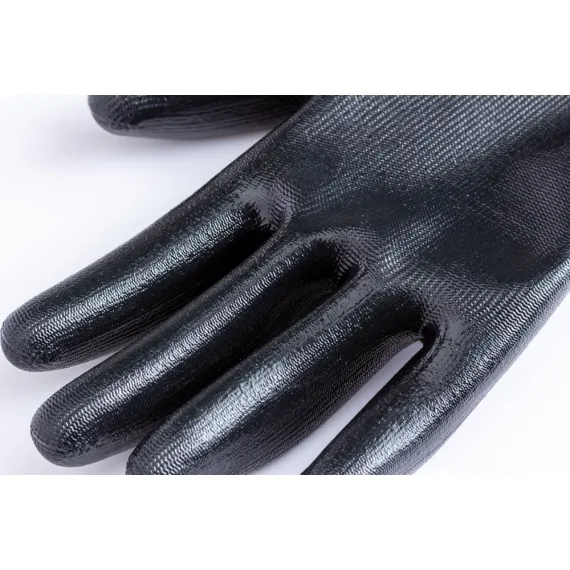 EUROLITE 13N400 SZÜRKE/FEKETE NITRIL KESZTYŰ 07, Méret: 7