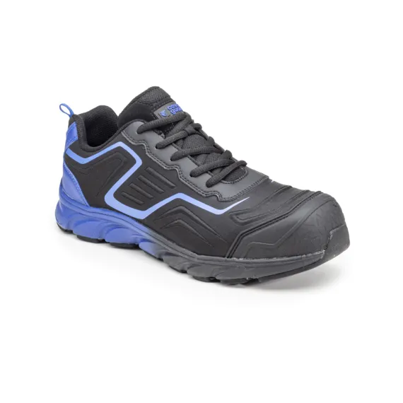 SAPHIR S3 HRO SRC FEKETE/KÉK SPORT VÉDŐFÉLCIPŐ 38, Méret: 38
