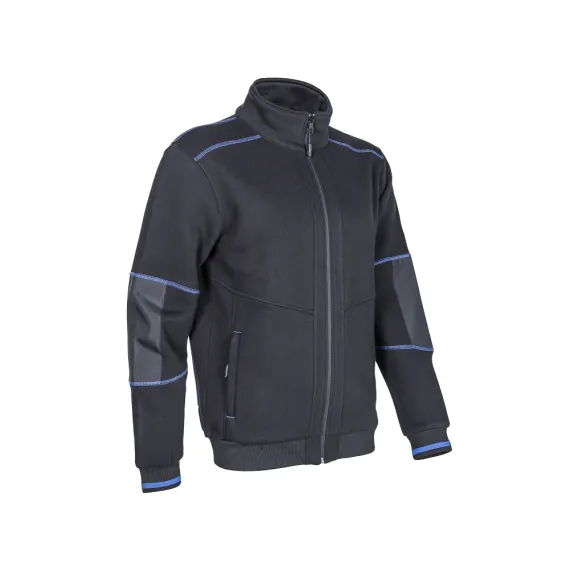KIJI FEKETE MELEG CIPPZÁROS FELSŐ 3XL, Méret: 3XL