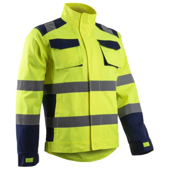 HIBANA KABÁT HV SÁRGA ÉS SÖTÉTKÉK SZÍNBEN 2XL, Méret: 2XL