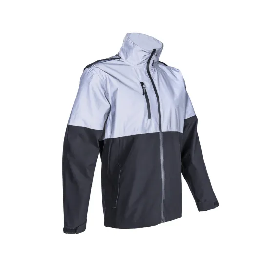 TAKA FÉNYVISSZAVERŐ BETÉTES FEKETE SOFTSHELL DZSEKI L, Méret: L