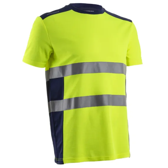 NEKKI RÖVID UJJÓ PÓLÓ HV SÁRGA ÉS SÖTÉTKÉK SZÍNBEN 2XL, Méret: 2XL