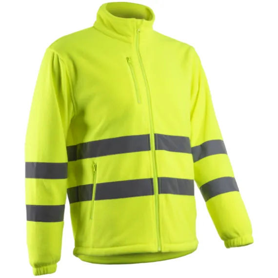 RITTO CIPZÁROS POLÁR FELSŐ HV SÁRGA 3XL, Méret: 3XL