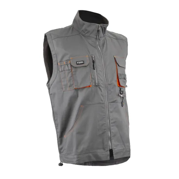 PADDOCK II MELLÉNY SZÜRKE-NARANCS 5XL, Méret: 5XL