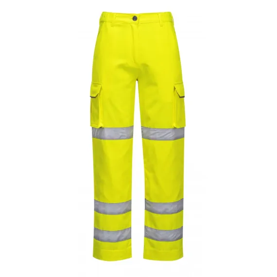 LW71 - Női jól láthatósági nadrág - sárga - XXL, Szín: sárga, Méret: XXL