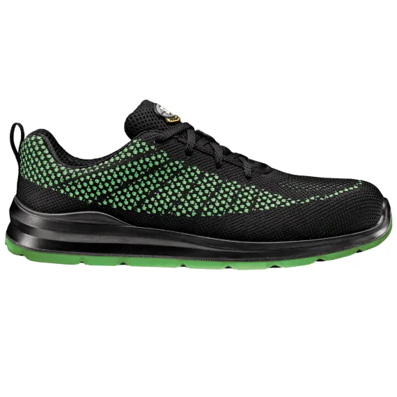 Magic Fobia S1P SRC munkavédelmi cipő - fekete/lime - 40, Szín: fekete/lime, Méret: 40