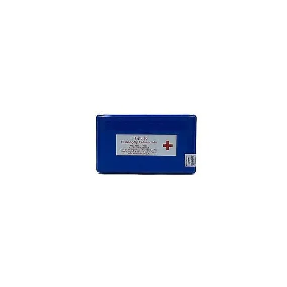 Mentőláda I. 30 személy részére műanyag dobozos /9993/ - királykék - egy méret, Szín: királykék, Méret: Egy méret