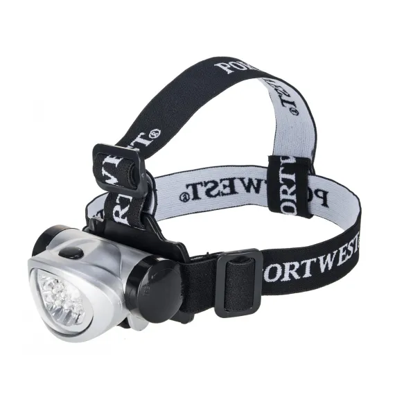 PA50 - LED fejlámpa - ezüst - egy méret, Szín: ezüst, Méret: Egy méret