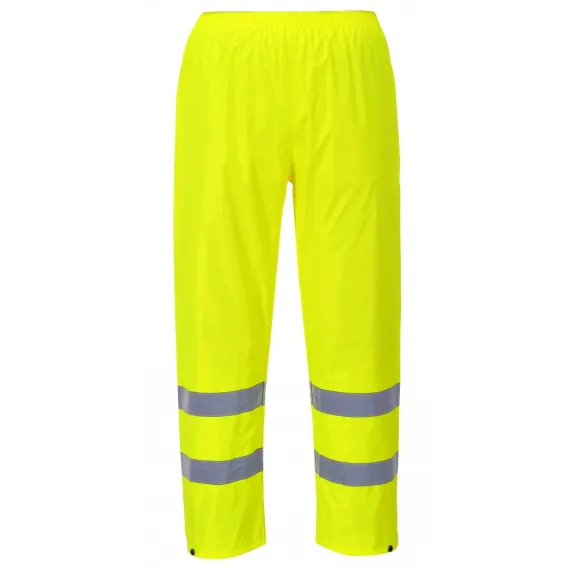 H441 - Jól láthatósági esőnadrág - sárga - 3XL, Szín: sárga, Méret: 3XL