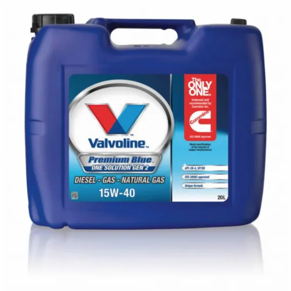 Valvoline PREMIUM BLUE ONE SOL GEN 2 15W40 PL 20L