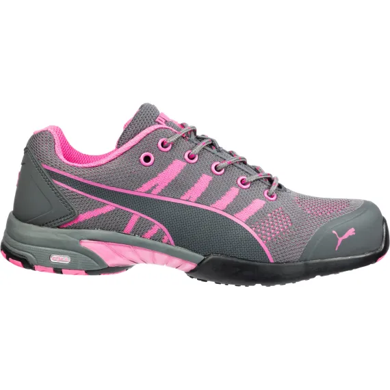 Puma Celerity Knit Pink Wns S1 HRO SRC női védőcipő - rózsaszín - 38, Szín: rózsaszín, Méret: 38