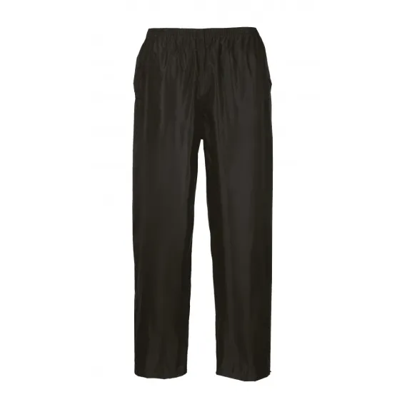 S441 - Klasszik esőnadrág - fekete - 4XL, Szín: fekete, Méret: 4XL