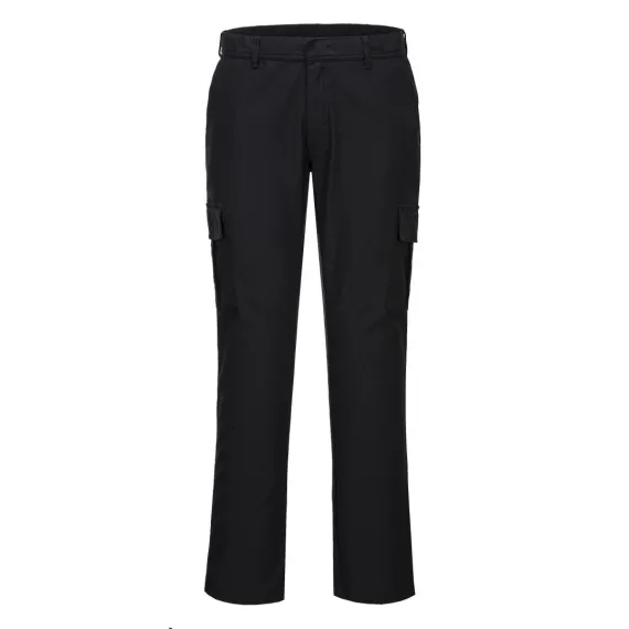 S231 - Stretch Slim Combat nadrág - fekete - 40, Szín: fekete, Méret: 40