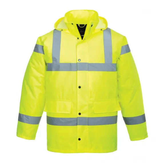S460 - Jól láthatósági kabát - sárga - 4XL, Szín: sárga, Méret: 4XL