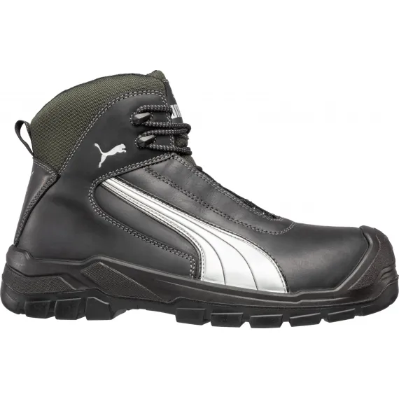Puma Cascades Mid S3 HRO SRC Védőbakancs - fekete - 43, Szín: fekete, Méret: 43