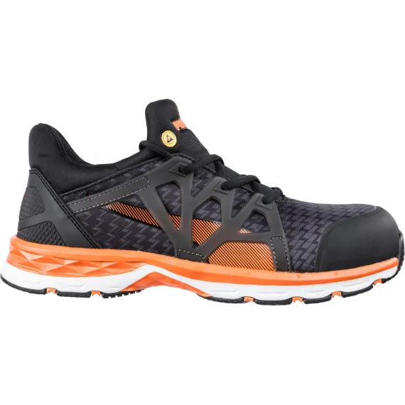 Puma Rush 2.0 Mid S1P ESD HRO SRC munkavédelmi cipő - fekete/narancs - 41, Szín: Fekete/narancs, Méret: 41