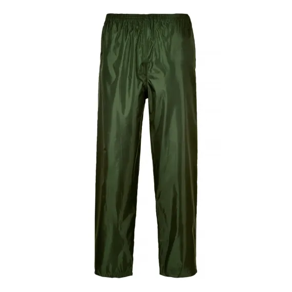 S441 - Klasszik esőnadrág - oliva zöld - 4XL, Szín: oliva zöld, Méret: 4XL