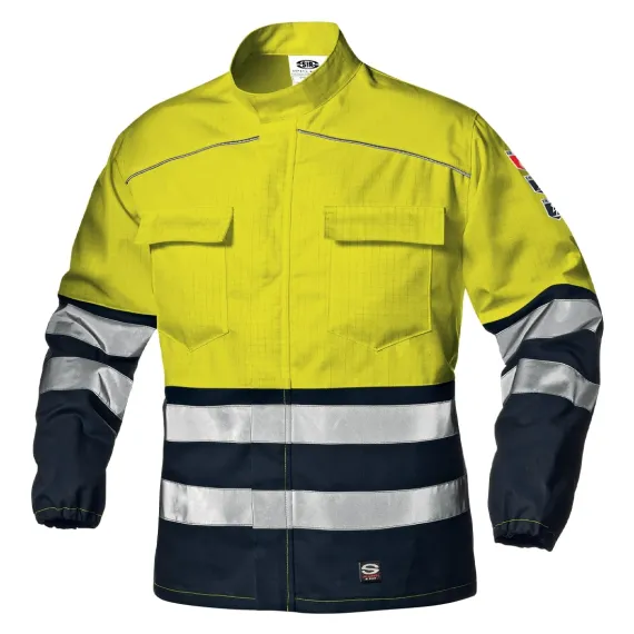 Supertech kabát - sárga/kék - 56, Szín: sárga/kék, Méret: 56