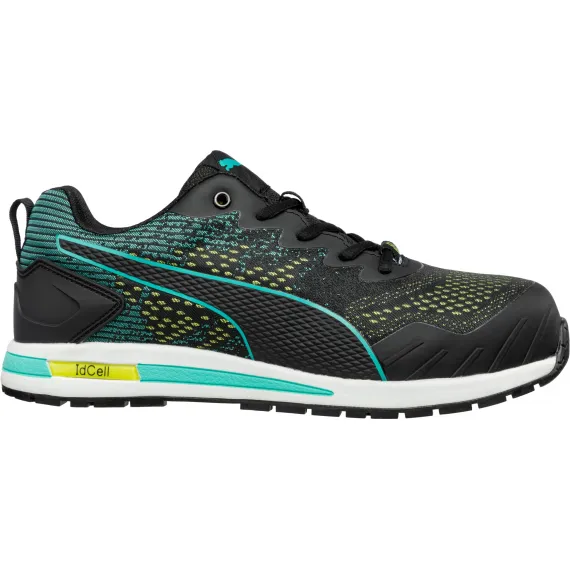 Puma Vivid GH Low S1P ESD HRO SRC munkavédelmi cipő - fekete/kék - 41, Szín: fekete/kék, Méret: 41