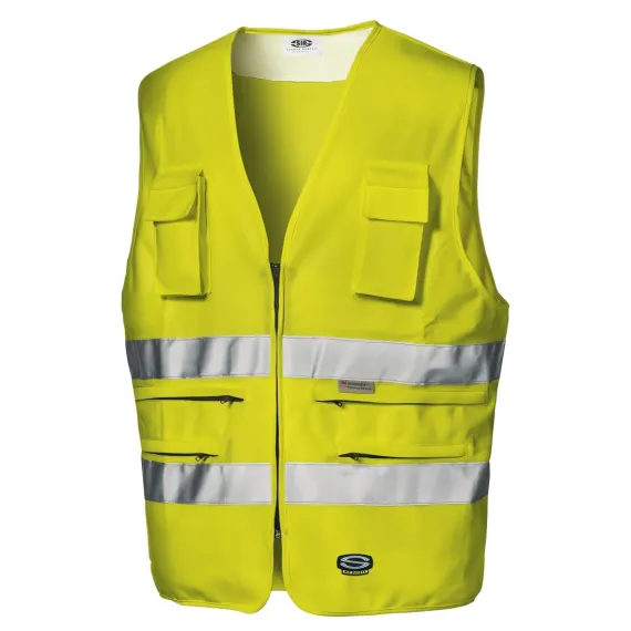Traffic jól láthatósági mellény - sárga - 3XL, Szín: sárga, Méret: 3XL