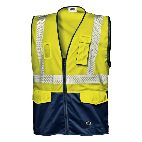 Sparviero jól láthatósági mellény - sárga/kék - XL, Szín: sárga/kék, Méret: XL