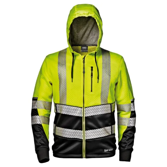 Arrow kapucnis melegítőfelső - fekete/sárga - 4XL, Szín: fekete/sárga, Méret: 4XL